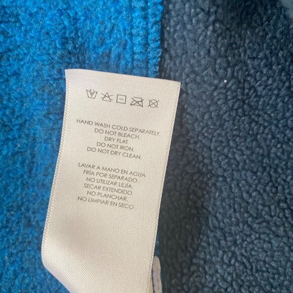 Spyder Empire Full-Zip Blue Fleece Jacket Zip Pockets Outdoors Hiking Colorado X - Picture 6 of 7